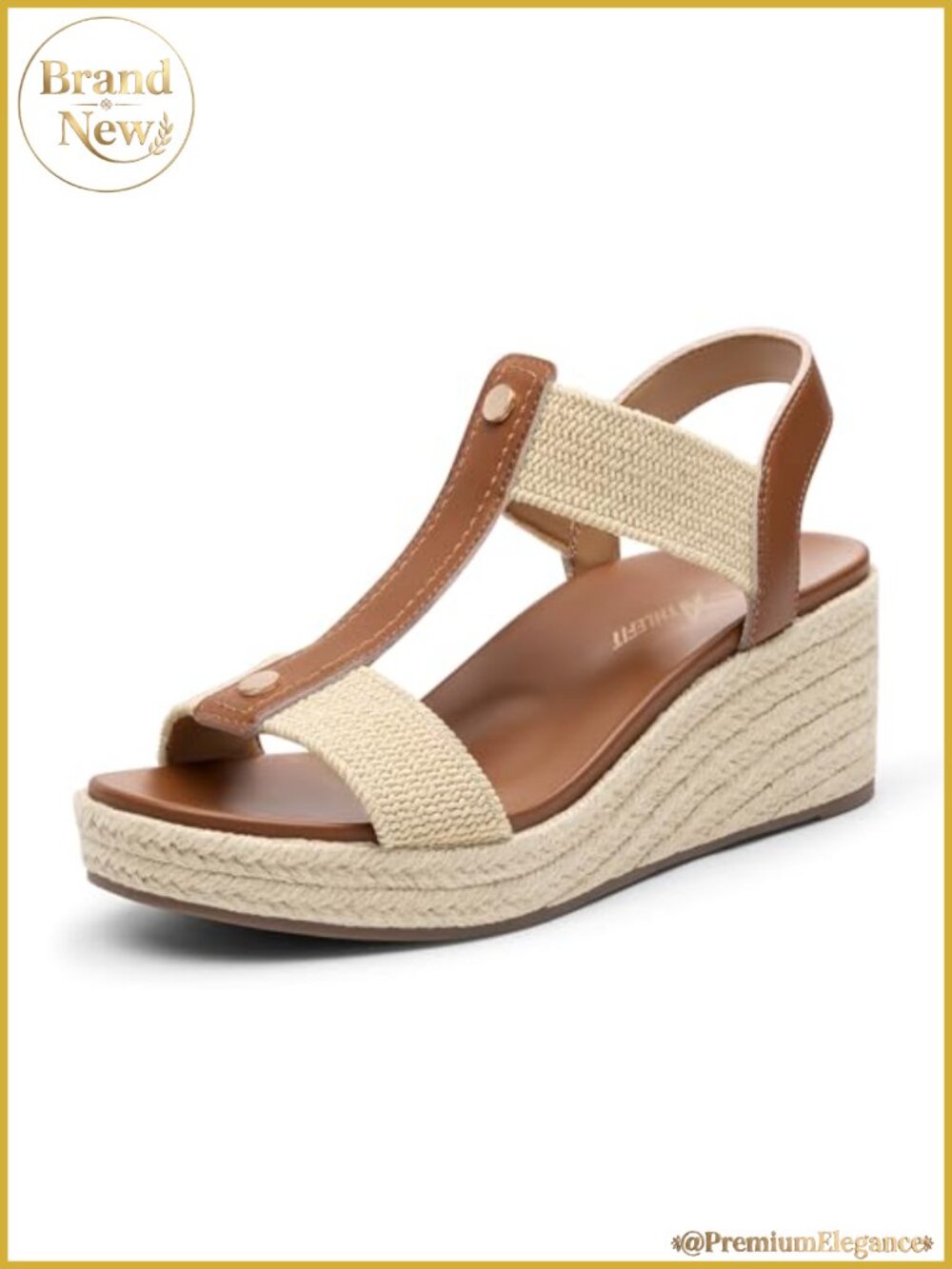 Women's Espadrille Low Platform Wedge Sandals
